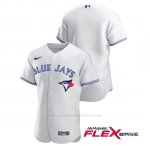 Camiseta Beisbol Hombre Toronto Blue Jays Autentico Nike Blanco