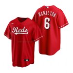 Camiseta Beisbol Hombre Cincinnati Reds Billy Hamilton Replica Rojo