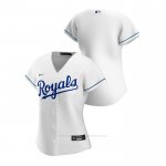 Camiseta Beisbol Mujer Kansas City Royals Replica 2020 Primera Blanco