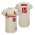 Camiseta Beisbol Hombre St. Louis Cardinals Randal Grichuk Crema 1967 Turn Back The Clock Autentico