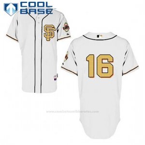 Camiseta Beisbol Hombre San Francisco Giants Angel Pagan 16 Crema Cool Base