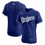 Camiseta Beisbol Hombre Los Angeles Dodgers Alterno 2 Elite Azul
