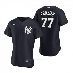 Camiseta Beisbol Hombre New York Yankees Clint Frazier Autentico Alterno 2020 Azul