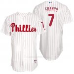 Camiseta Beisbol Hombre Philadelphia Phillies Maikel Franco Blanco Turn Back The Clock