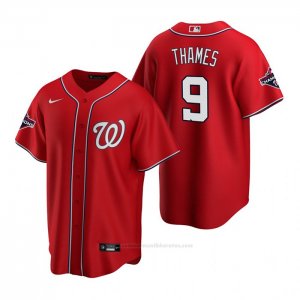Camiseta Beisbol Hombre Washington Nationals Eric Thames Replica Rojo