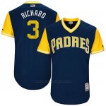 Camiseta Beisbol Hombre San Diego Padres 2017 Little League World Series Clayton Richard Azul
