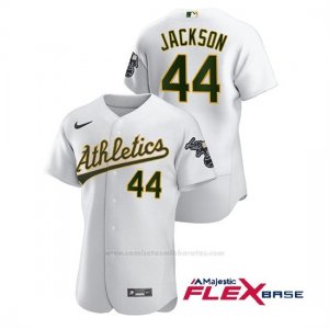 Camiseta Beisbol Hombre Oakland Athletics Reggie Jackson Autentico Nike Blanco