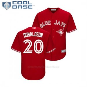 Camiseta Beisbol Nino Toronto Blue Jays Josh Donaldson Cool Base Replica Scarlet