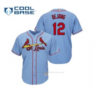 Camiseta Beisbol Hombre Cardinals Paul Dejong Cool Base Majestic Alternato Alternato Horizon Blue