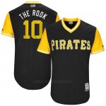 Camiseta Beisbol Hombre Pittsburgh Pirates 2017 Little League World Series Jordy Mercer Negro