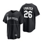 Camiseta Beisbol Hombre Seattle Mariners Adam Frazier Replica Negro