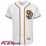 Camiseta Beisbol Hombre San Diego Padres Blank Blanco Flex Base Autentico Coleccion