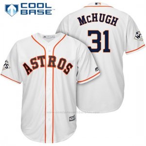Camiseta Beisbol Hombre Houston Astros 2017 World Series Collin Mchugh Blanco Cool Base