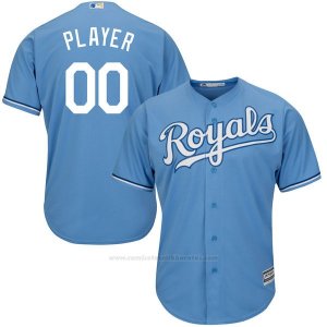 Camiseta Kansas City Royals Personalizada Azul2