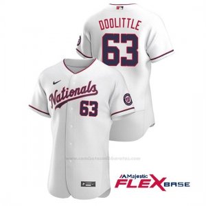 Camiseta Beisbol Hombre Washington Nationals Sean Doolittle Autentico 2020 Alternato Blanco
