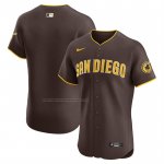 Camiseta Beisbol Hombre San Diego Padres Alterno Elite Marron