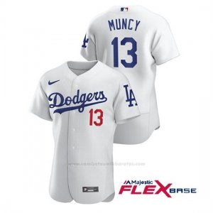 Camiseta Beisbol Hombre Los Angeles Dodgers Max Muncy Autentico Nike Blanco