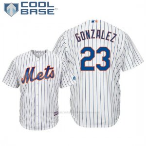 Camiseta Beisbol Hombre New York Mets Adrian Gonzalez Cool Base 1ª Blanco