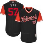 Camiseta Beisbol Hombre Washington Nationals 2017 Little League World Series Tanner Roark Azul