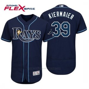 Camiseta Beisbol Hombre Tampa Bay Rays Kevin Kiermaier Flex Base Autentico Collezione Alternato Azul