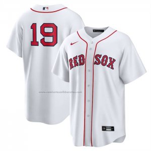 Camiseta Beisbol Hombre Boston Red Sox Roman Anthony Home Replica Blanco