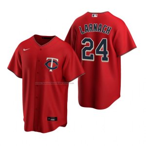 Camiseta Beisbol Hombre Minnesota Twins Trevor Larnach Replica Alterno Rojo