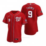 Camiseta Beisbol Hombre Washington Nationals Eric Thames Autentico 2020 Alterno Rojo