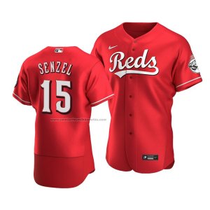 Camiseta Beisbol Hombre Cincinnati Reds Nick Senzel Autentico Alterno Rojo