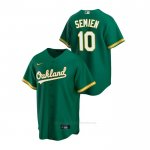 Camiseta Beisbol Hombre Oakland Athletics Marcus Semien Replica Alterno Verde