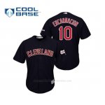Camiseta Beisbol Hombre Cleveland Indians Edwin Encarnacion 2019 All Star Game Patch Cool Base Azul