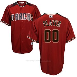 Camiseta Arizona Diamondbacks Personalizada Rojo