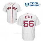 Camiseta Beisbol Hombre Boston Red Sox 56 Joe Kelly Blanco 1ª Cool Base