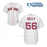 Camiseta Beisbol Hombre Boston Red Sox 56 Joe Kelly Blanco 1ª Cool Base
