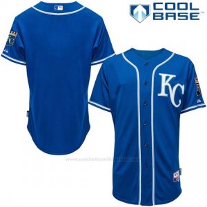Camiseta Beisbol Hombre Kansas City Royals Cool Base Jugador Autentico Campeonesjersey