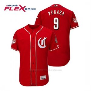 Camiseta Beisbol Hombre Cincinnati Reds Jose Peraza Flex Base Entrenamiento de Primavera 2019 Rojo