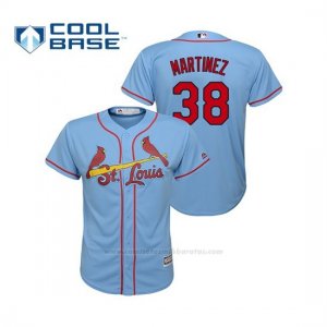 Camiseta Beisbol Nino St. Louis Cardinals Jose Martinez Cool Base Majestic Alternato Horizon 2019 Azul