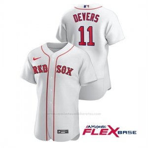 Camiseta Beisbol Hombre Boston Red Sox Rafael Devers Autentico Nike Blanco