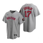 Camiseta Beisbol Hombre Boston Red Sox Nathan Eovaldi Replica Gris