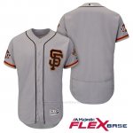 Camiseta Beisbol Hombre San Francisco Giants Gris Alterno On Field 60th Season Flex Base