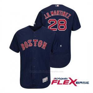 Camiseta Beisbol Hombre Boston Red Sox J.d. Martinez Flex Base Autentico Collezione Azul