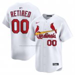 Camiseta Beisbol Hombre St. Louis Cardinals Retired Roster Primera Limited Blanco