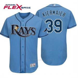 Camiseta Beisbol Hombre Tampa Bay Rays Kevin Kiermaier 39 Flex Base Autentico Collezione Alternato Azul