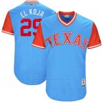 Camiseta Beisbol Hombre Texas Rangers 2017 Little League World Series Adrian Beltre Azul