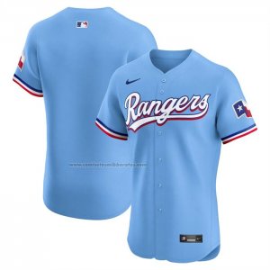 Camiseta Beisbol Hombre Texas Rangers Alterno Elite Azul