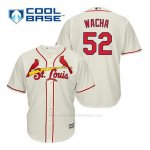 Camiseta Beisbol Hombre St. Louis Cardinals Michael Wacha 52 Crema Alterno Cool Base