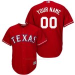 Camiseta Texas Rangers Personalizada Rojo
