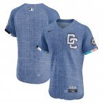 Camiseta Beisbol Hombre Washington Nationals 2025 City Connect Elite Azul