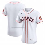 Camiseta Beisbol Hombre Houston Astros Home Elite Blanco