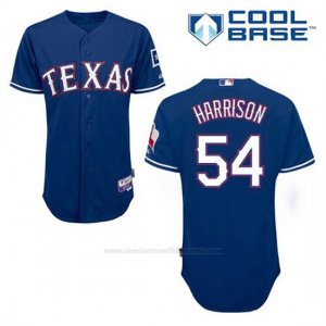 Camiseta Beisbol Hombre Texas Rangers Matt Harrison 54 Azul Alterno Cool Base