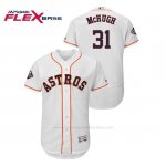 Camiseta Beisbol Hombre Houston Astros Collin Mchugh 2019 World Series Bound Flex Base Blanco